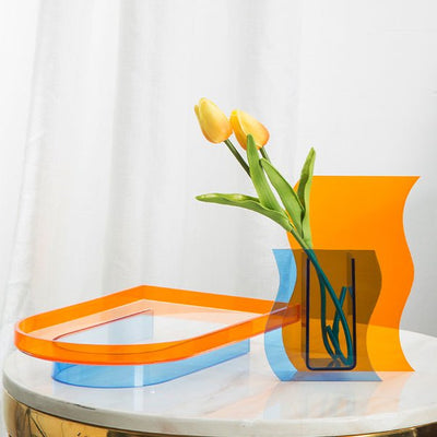 Colorful Acrylic Tray - HGHOM