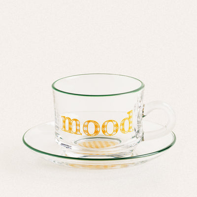 Vintage Glass Coffee Cup - HGHOM